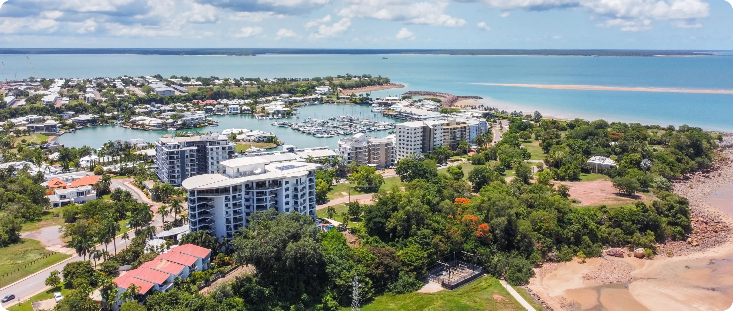 arina in Northern Territory with surrounding buildings