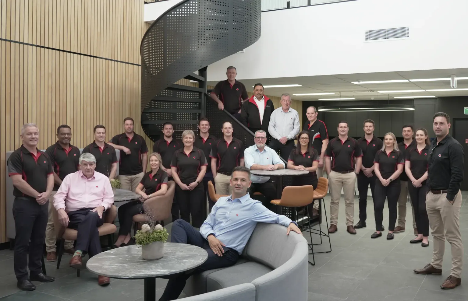 The Advanced Cleaning team at head office